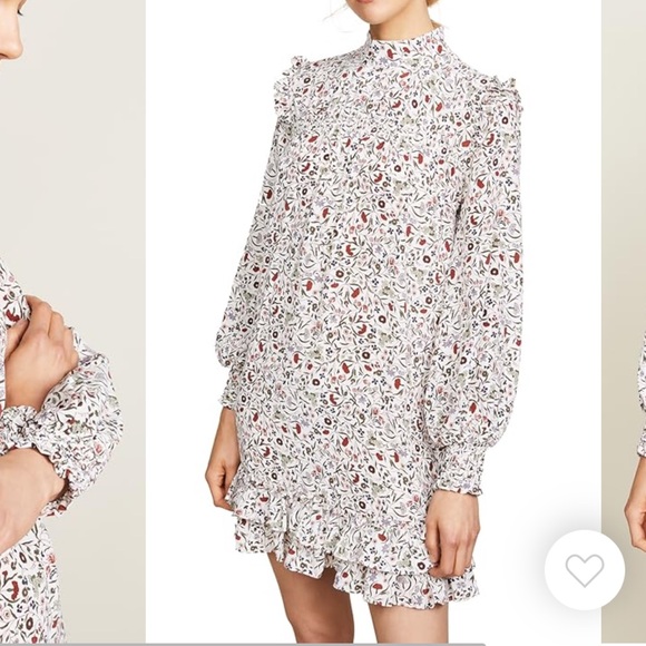 Frame smocked shift dress - size XS - Picture 6 of 9